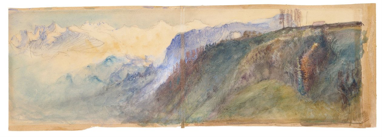 Berner Oberland af John Ruskin