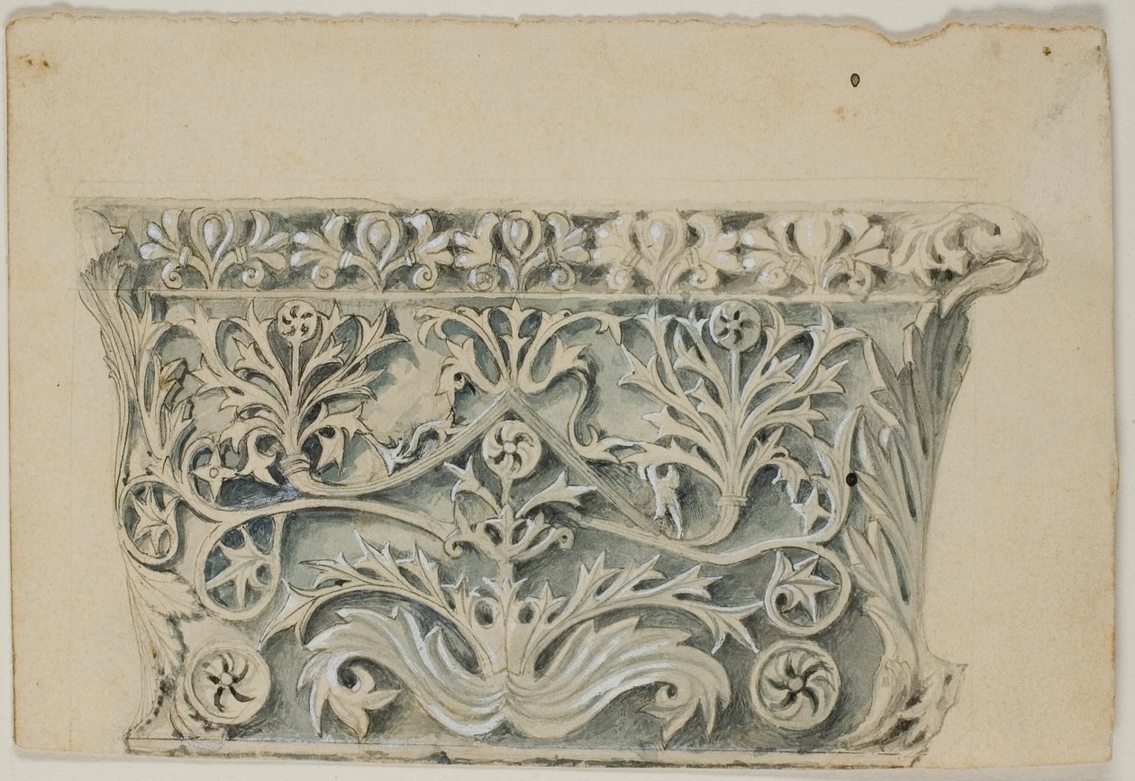 Byzantinsk søjlehovedstad af John Ruskin
