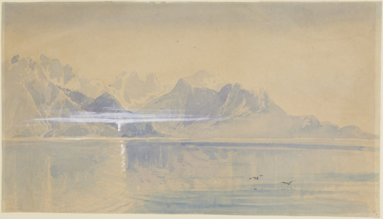 Tidlig morgen i Montreux af John Ruskin