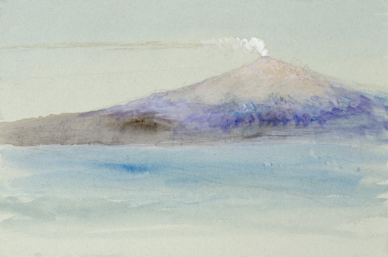 Etna fra Taormina af John Ruskin