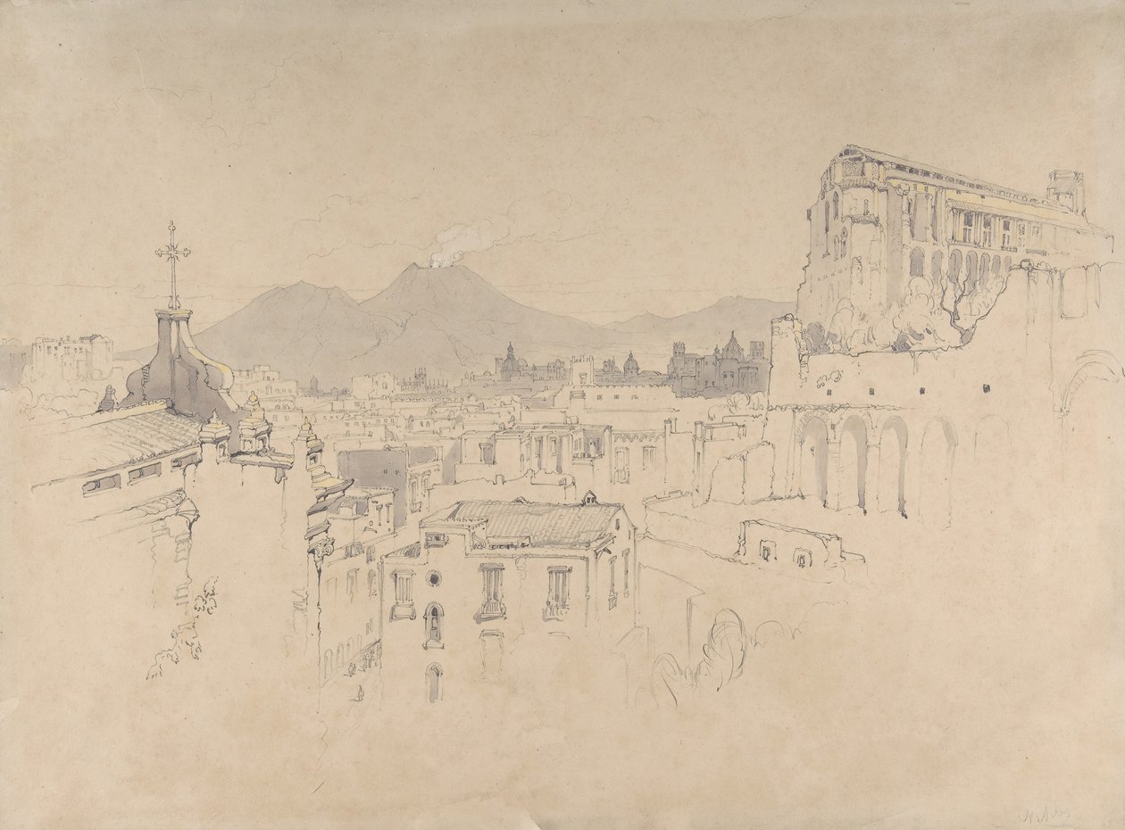 Napoli, 1841. af John Ruskin