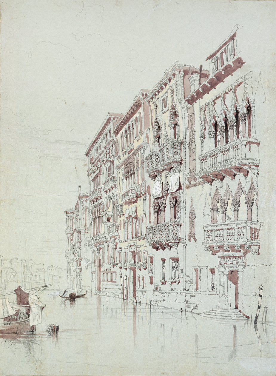Palazzo Contarini-Fasan, Venedig, 6. - 16. maj 1841 af John Ruskin