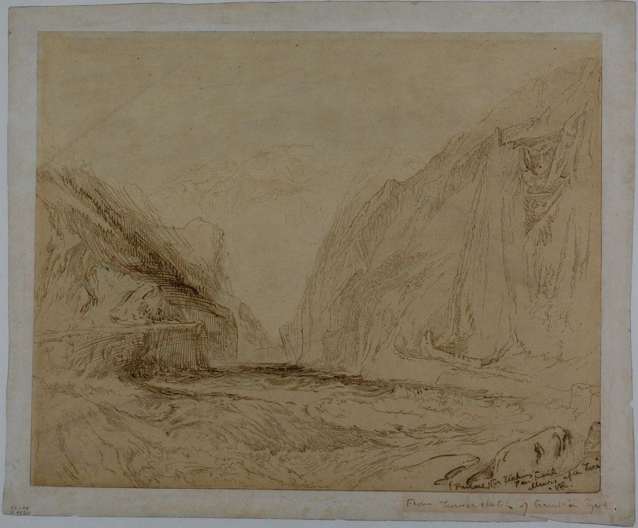 Torrent i Tyrol af John Ruskin