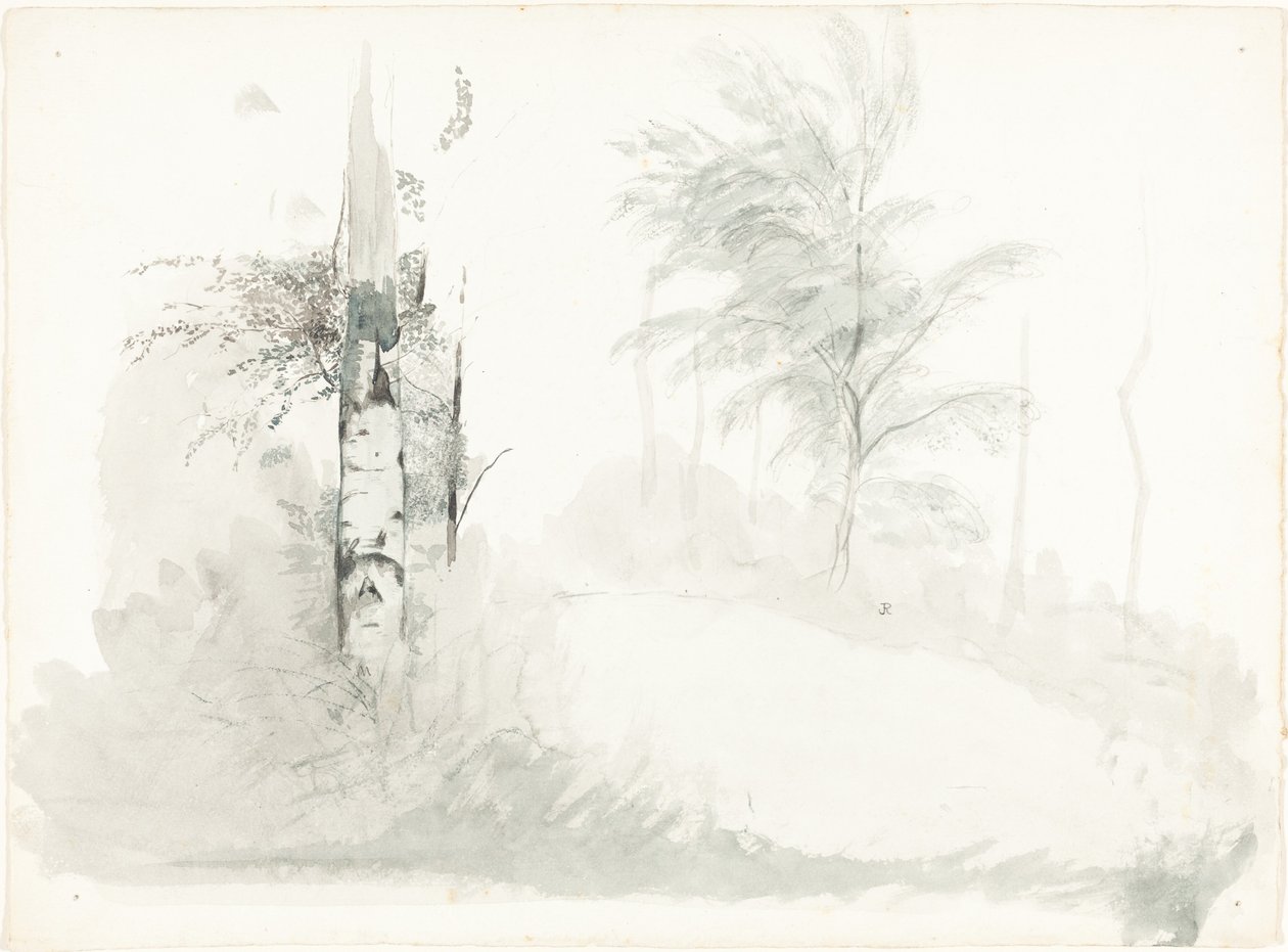Træstudie af John Ruskin