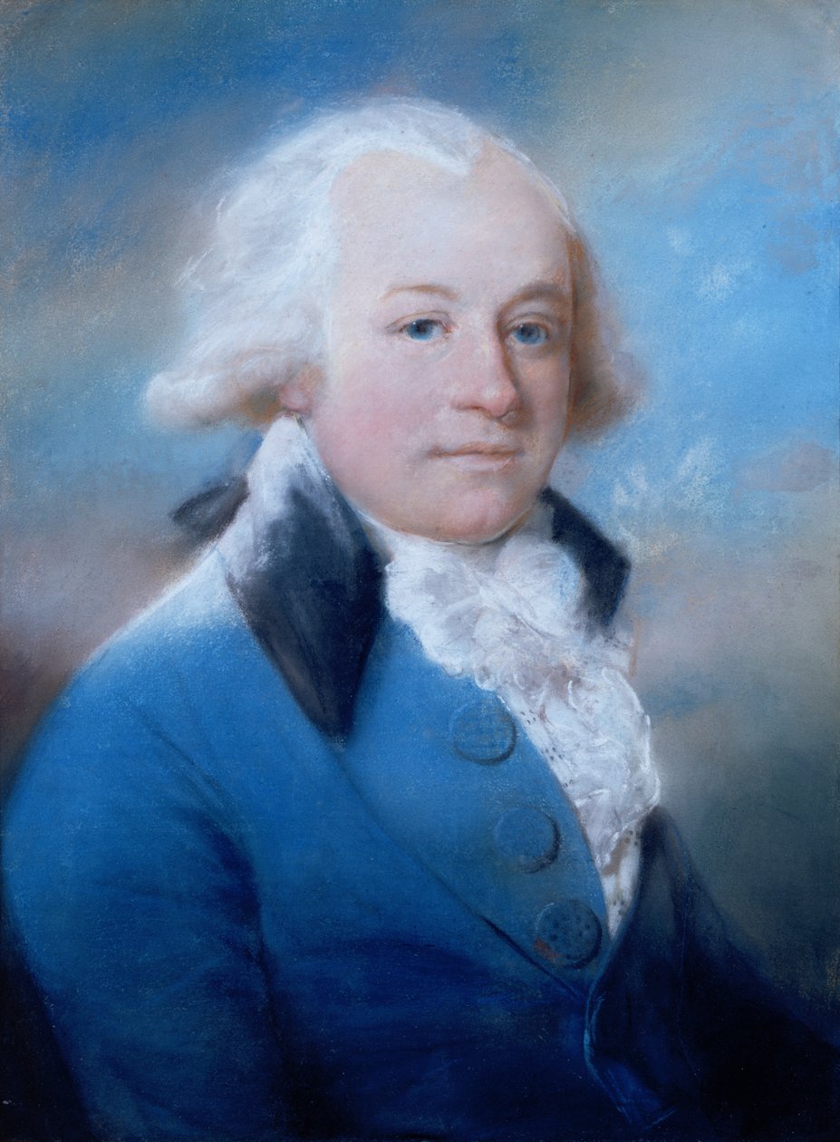John Webbe Weston fra Sutton Place (pastel) af John Russell