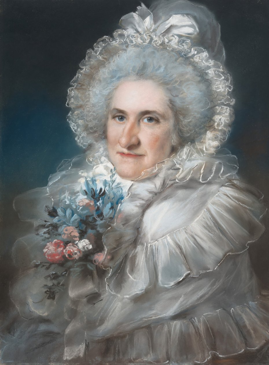 fru. William Man Godschall Sarah Godschall, 1730-1795, 1791. af John Russell