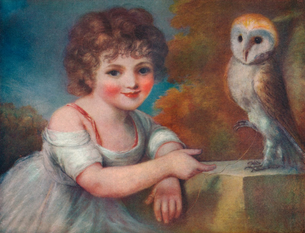 Portræt af Master Russell, 1799 af John Russell