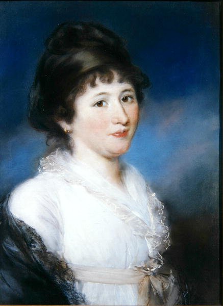 Susan Gines (Mrs Barber) (pastel) af John Russell