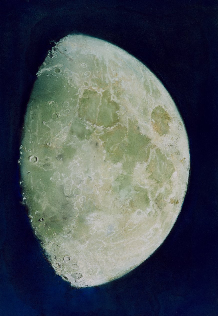 Månen, ca. 1787 (pastel, papir) af John Russell