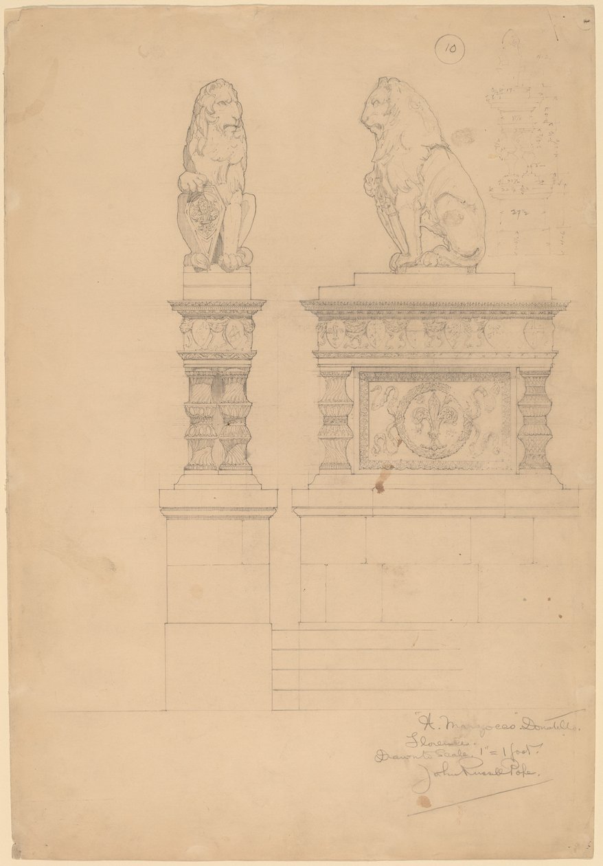 Il Marzocco, Donatello af John Russell Pope