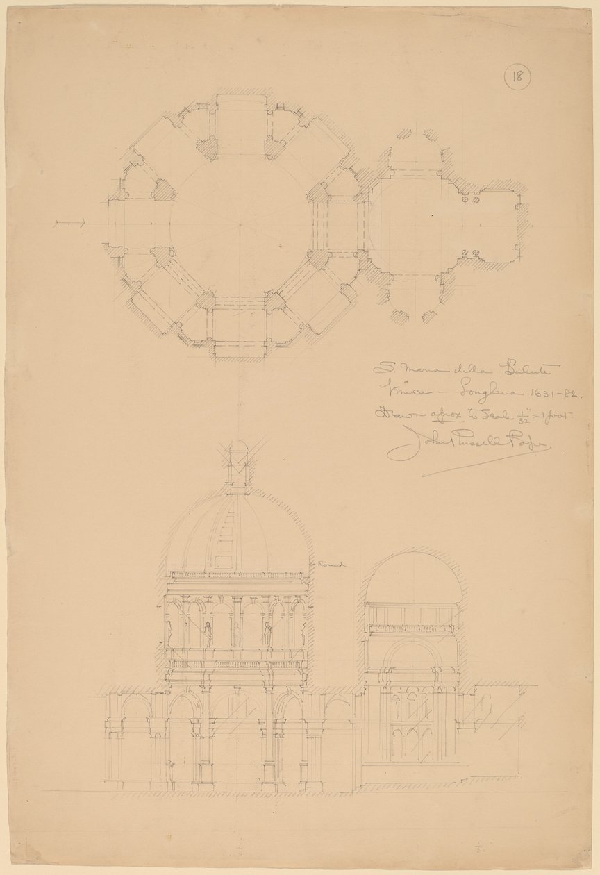 Sta. Maria della Salute, Venedig af John Russell Pope