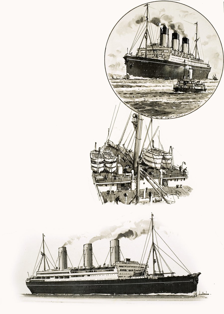 De store dampskibe: De tyske giganter af John S. Smith