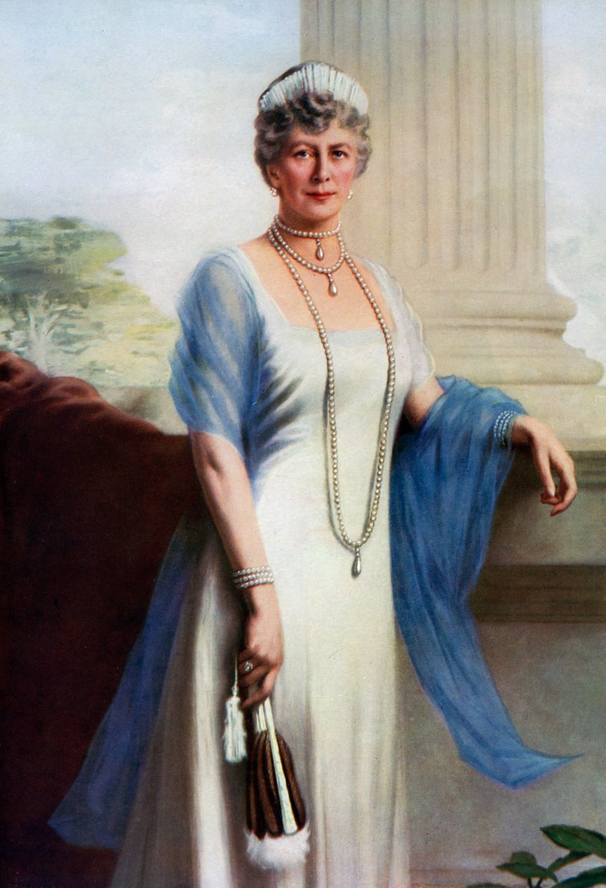Mary of Teck, Dronning Consort af George V af Det Forenede Kongerige, 1937 af John Saint Helier Lander