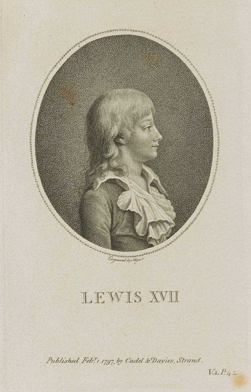 Lewis XVII af John Samuel Agar