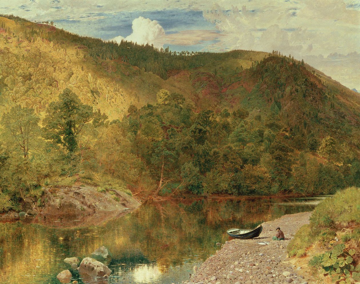 I nærheden af Dunkeld af John Samuel Raven