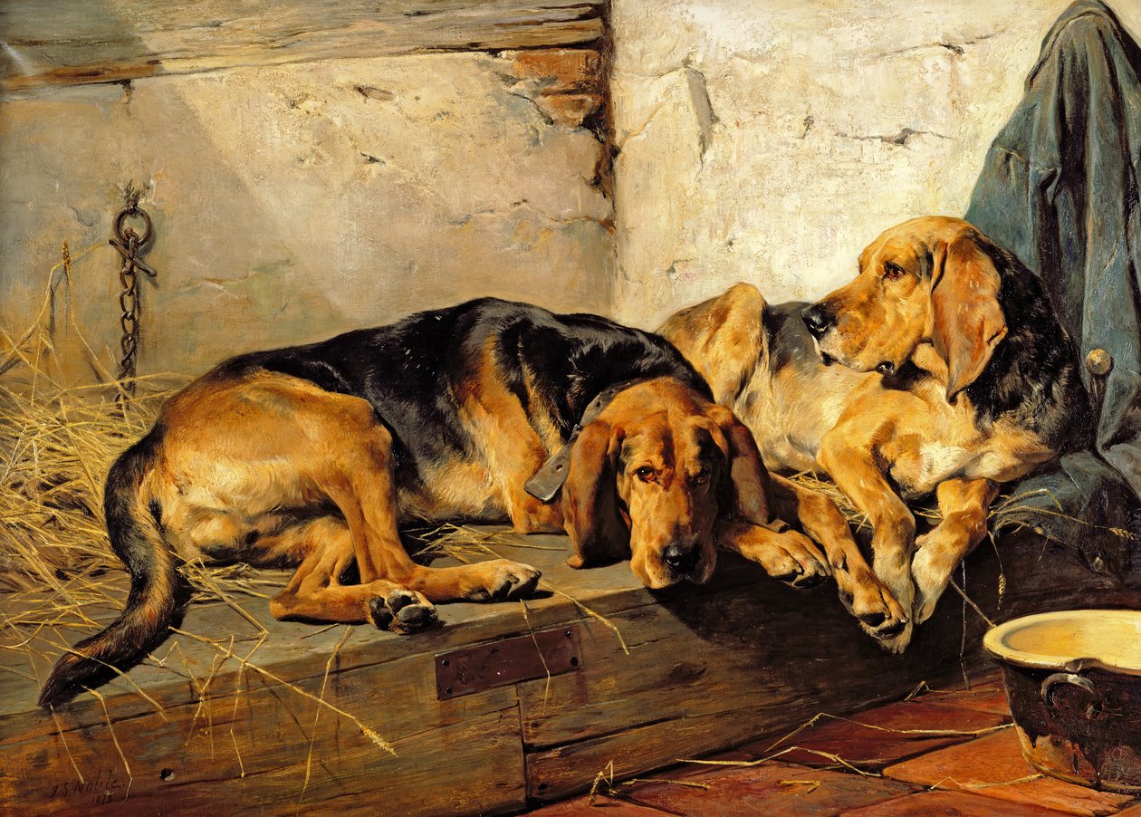 Dovne øjeblikke af John Sargent Noble