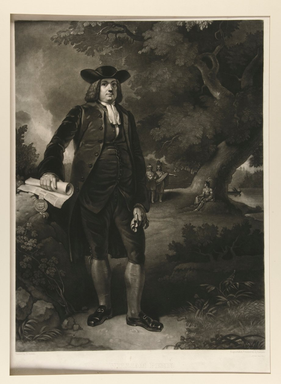 William Penn af John Sartain