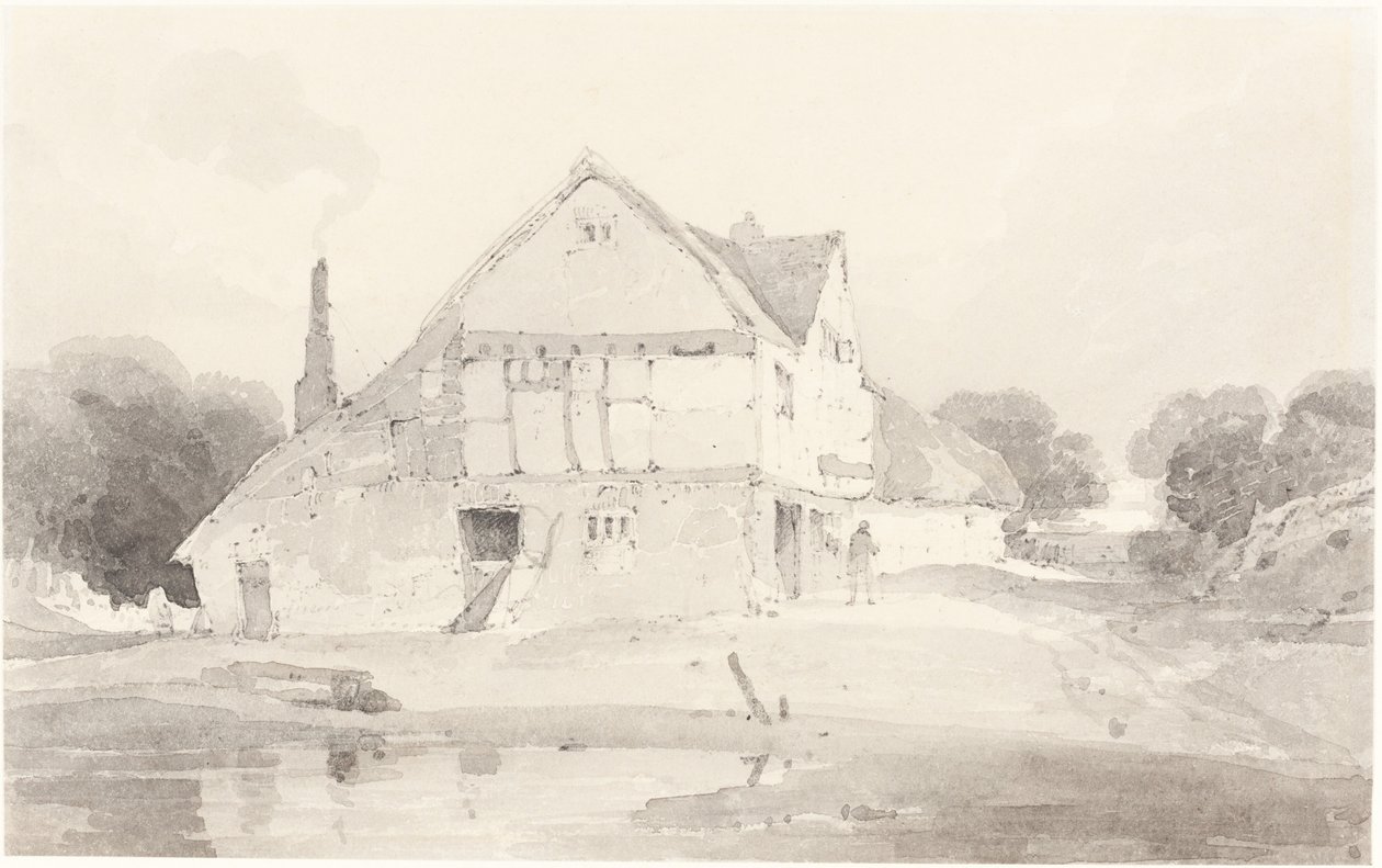 Et sommerhus ved Dorking i Surrey af John Sell Cotman