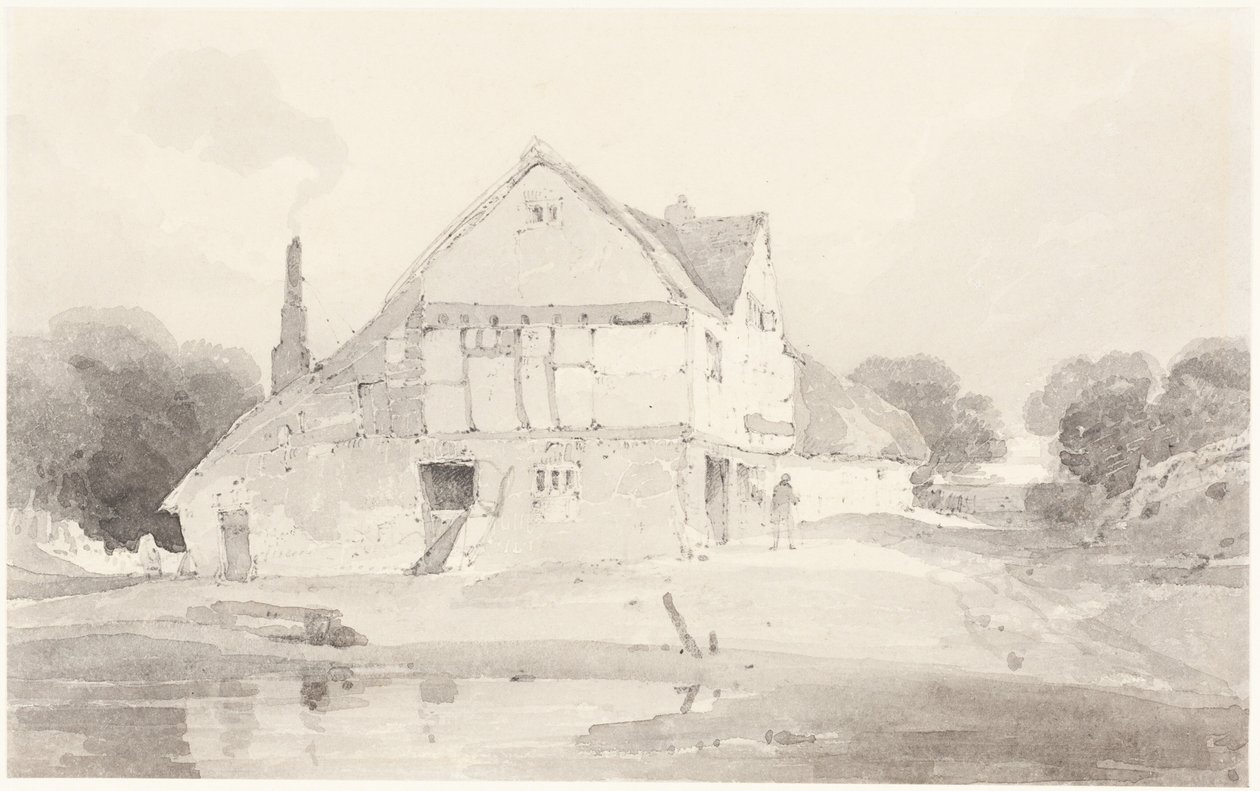 Et sommerhus i Dorking i Surrey af John Sell Cotman