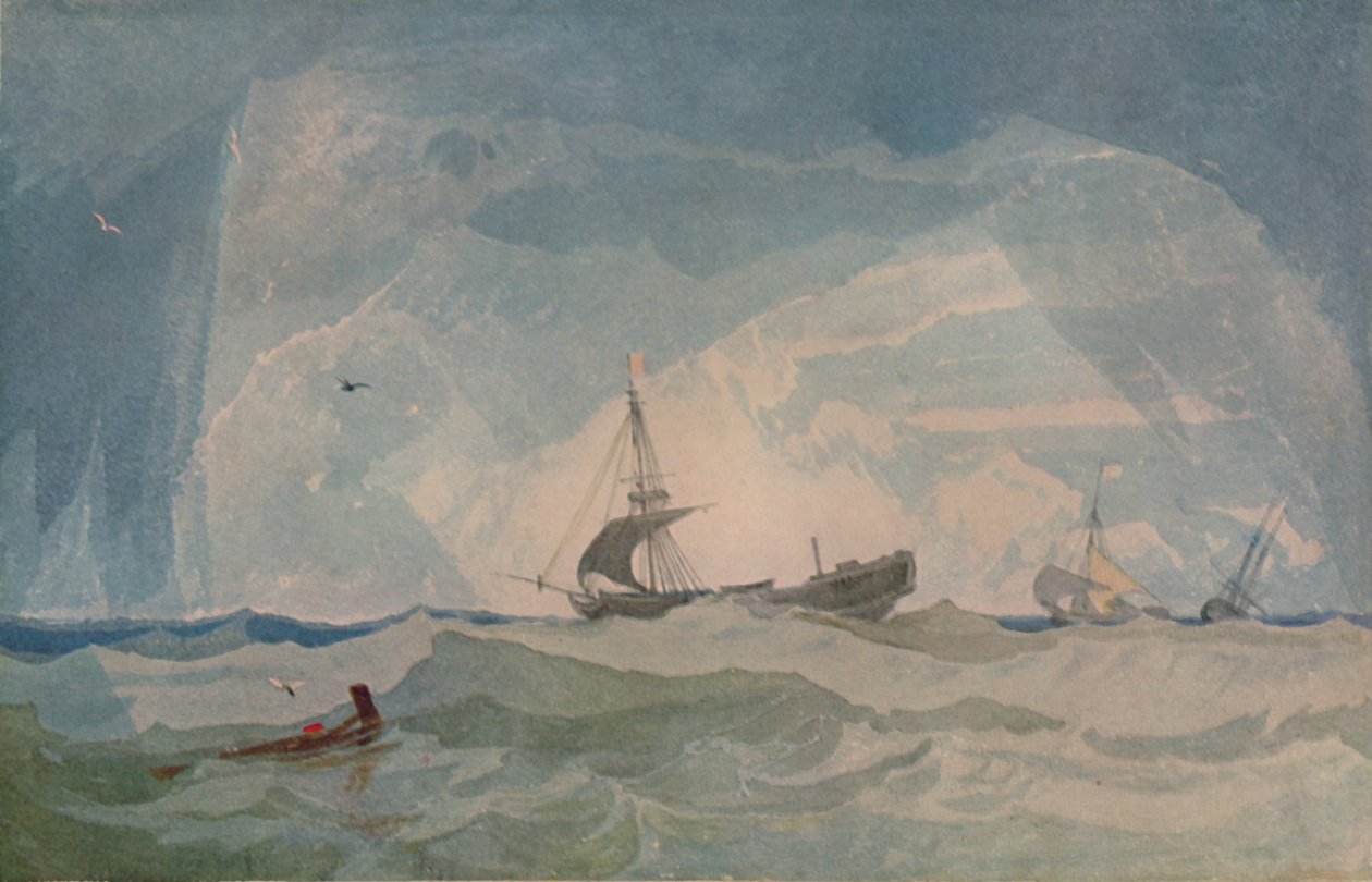 A Dismasted Brig, 1923 af John Sell Cotman