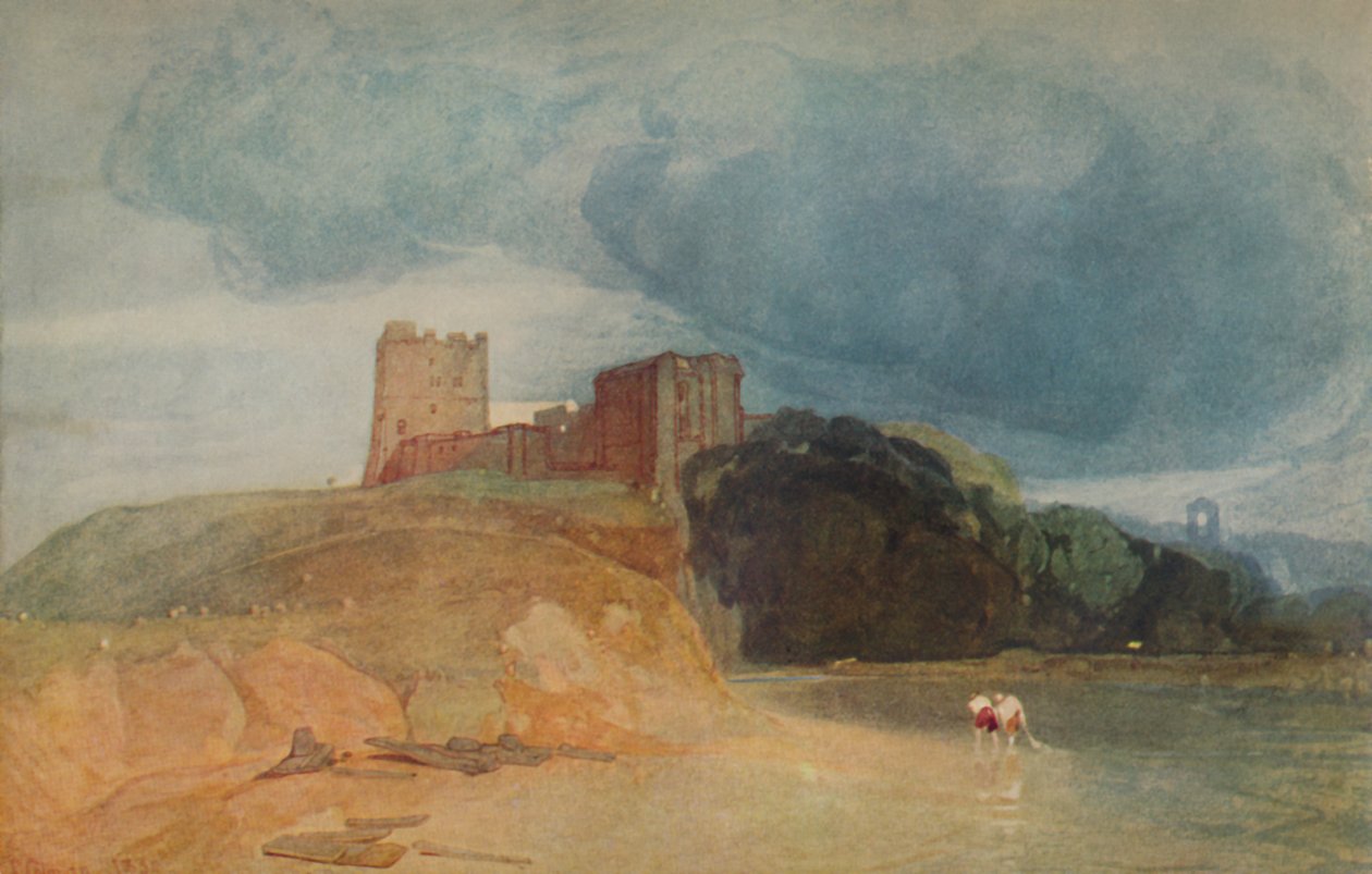 Slot på en bakke, 1923 af John Sell Cotman
