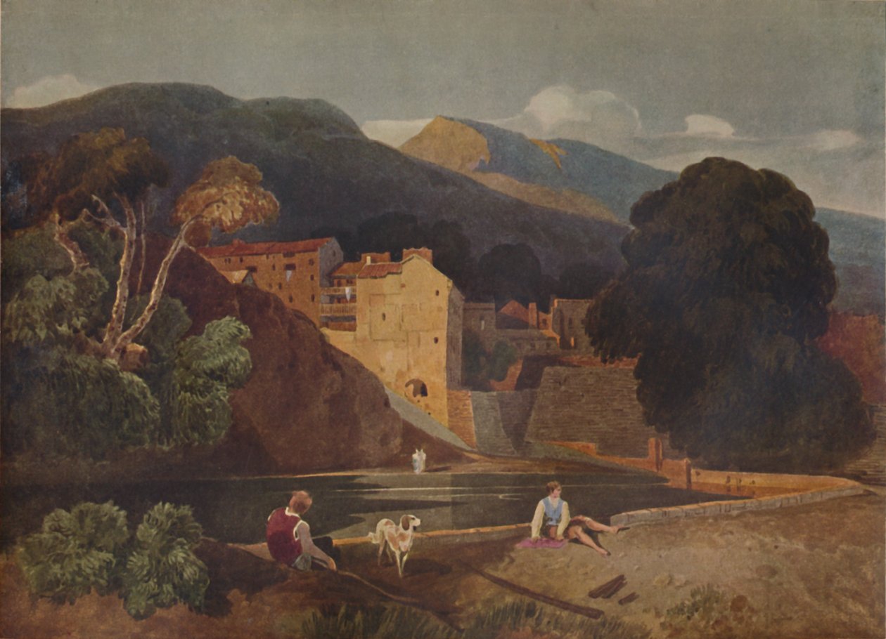 Klassisk landskab, 1923 af John Sell Cotman