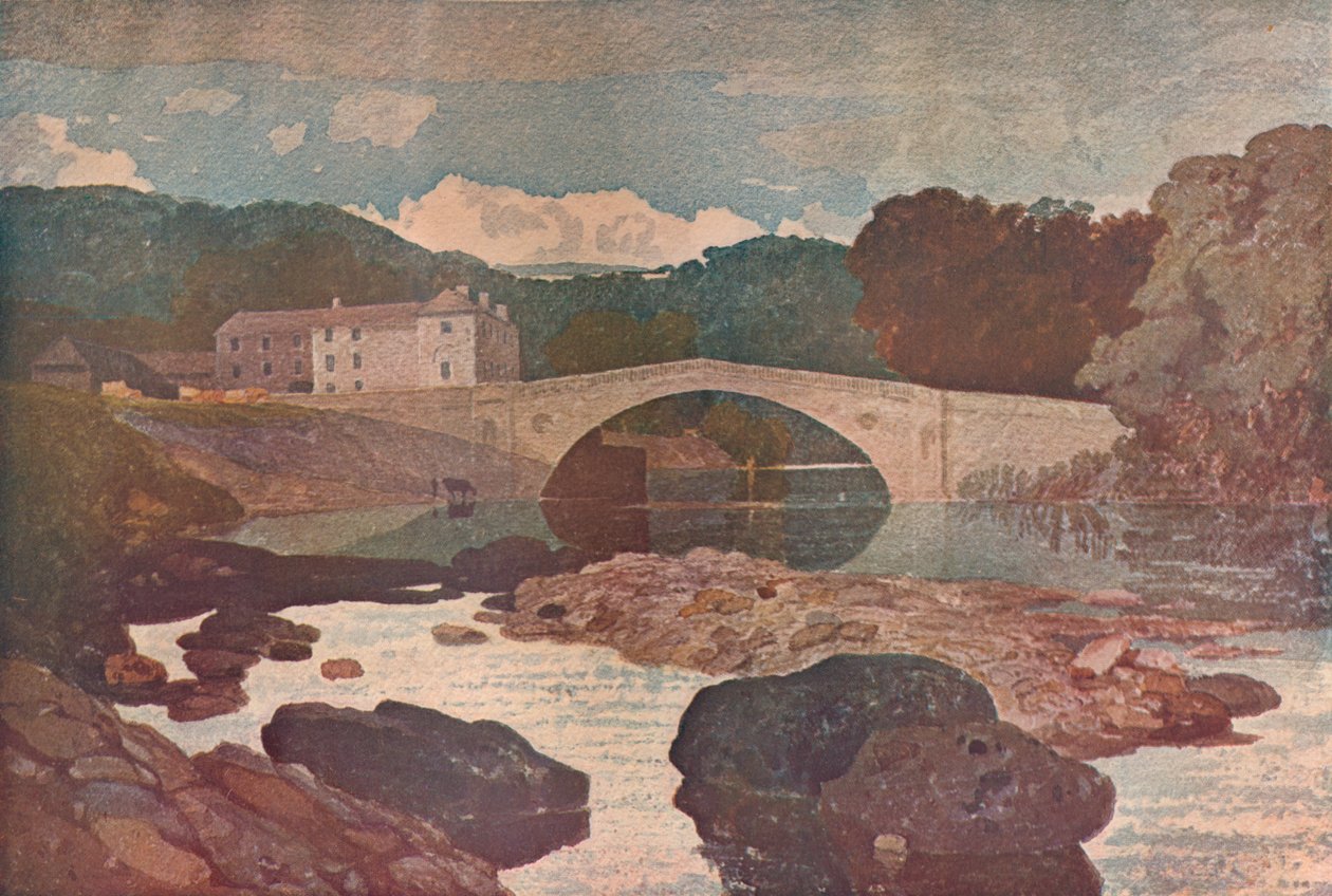 Greta Bridge, c1807, 1911 af John Sell Cotman