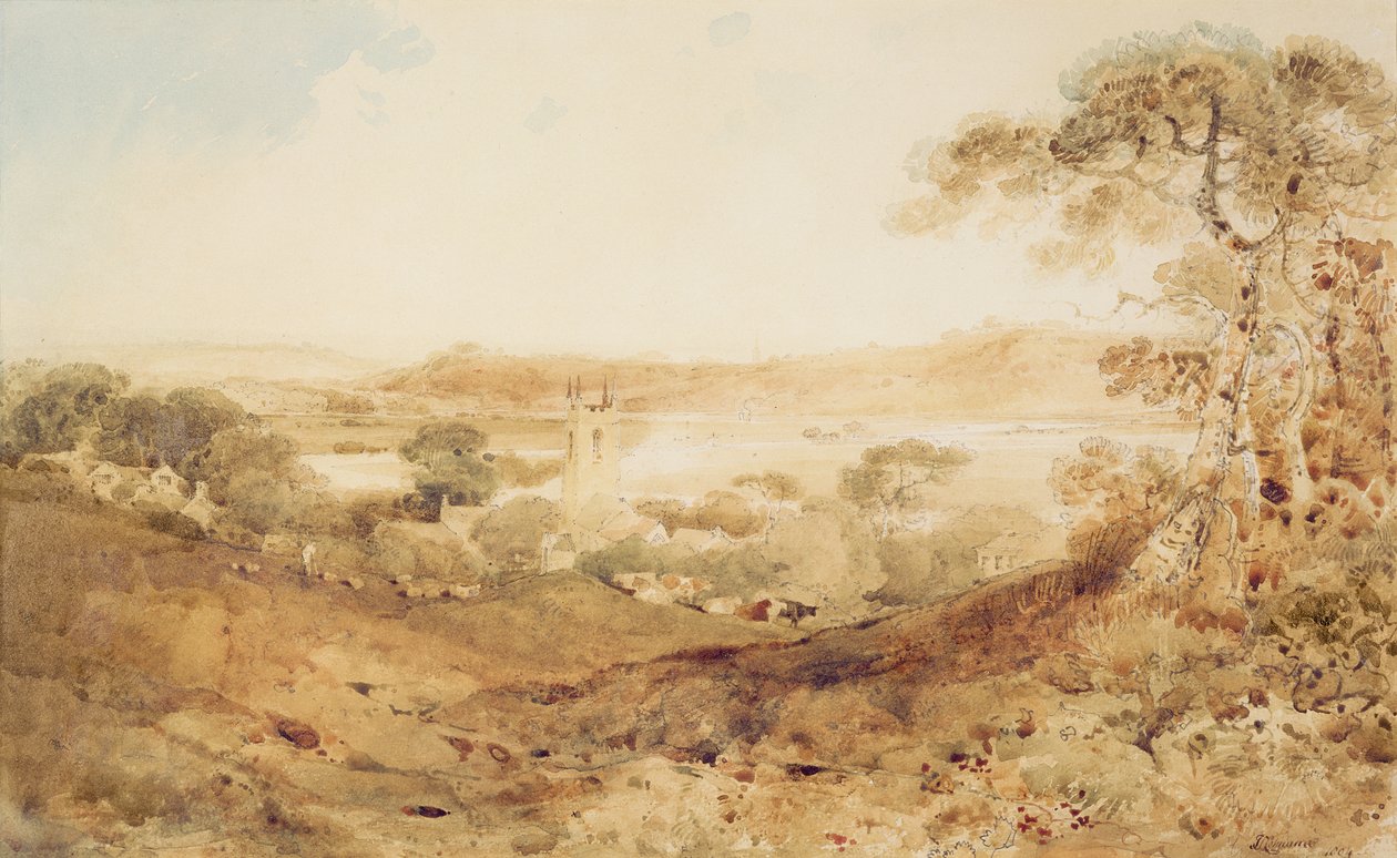 Kirkthorpe, Yorkshire af John Sell Cotman
