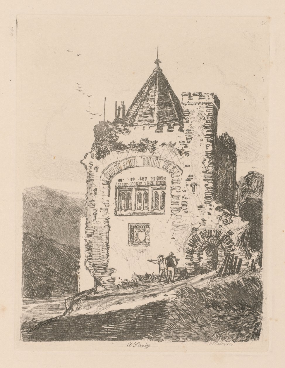 Studiebog: Plade 37, En undersøgelse af John Sell Cotman