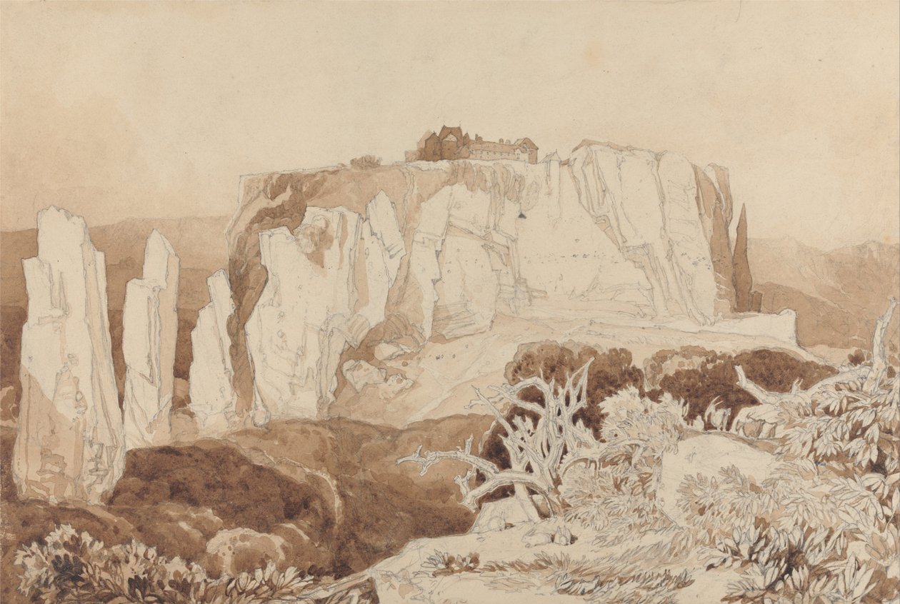 Mortain, Normandiet af John Sell Cotman