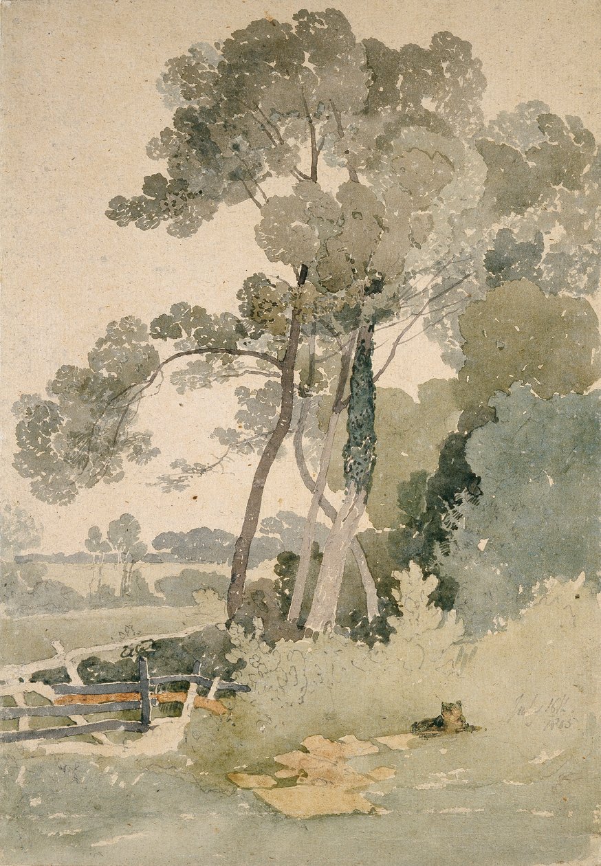 I nærheden af Brandsby, Yorkshire, 1865 af John Sell Cotman