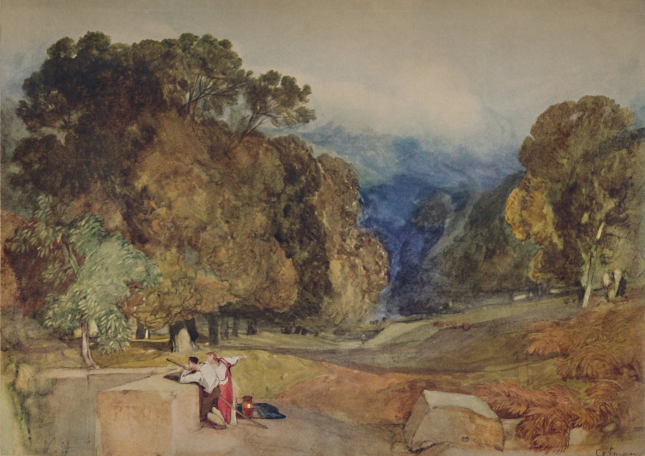 Parkscene, 1923 af John Sell Cotman