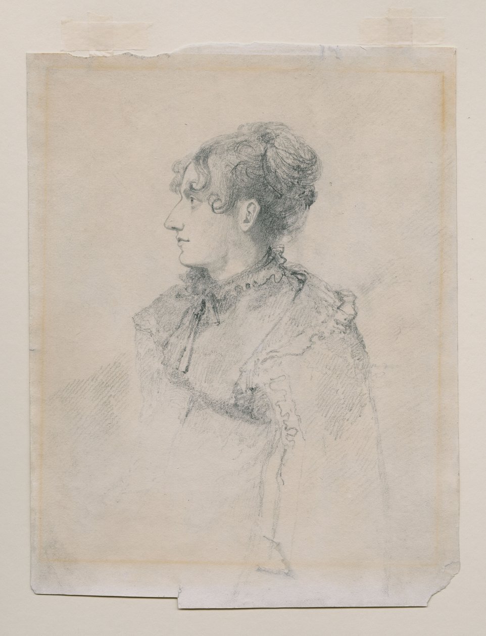 Portræt af Mrs Parr(?), søster til Mrs John Sell Cotman, kaldet 