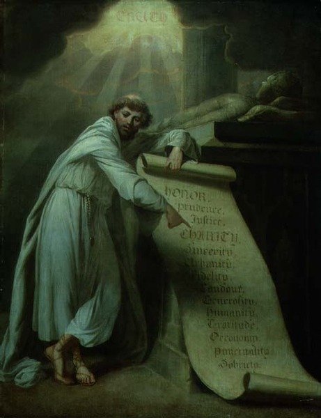 Sankt Jakob af Compostella (olie på lærred) af John Sell Cotman