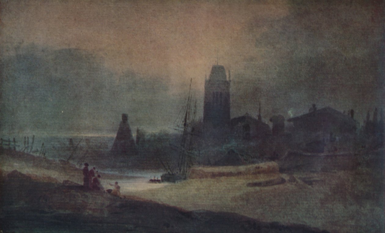 St. Mary Redcliffe, Bristol, 1923 af John Sell Cotman