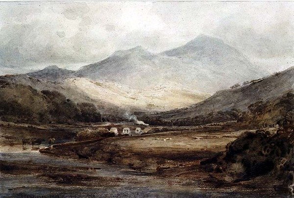 Tan-y-bwlch, Merionethshire af John Sell Cotman