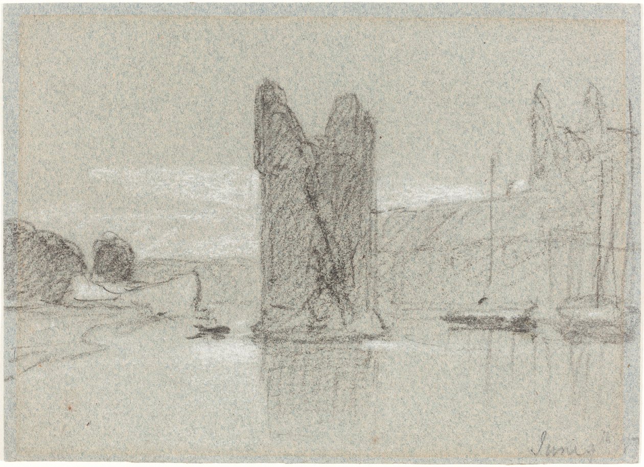 Djævelens tårn af John Sell Cotman