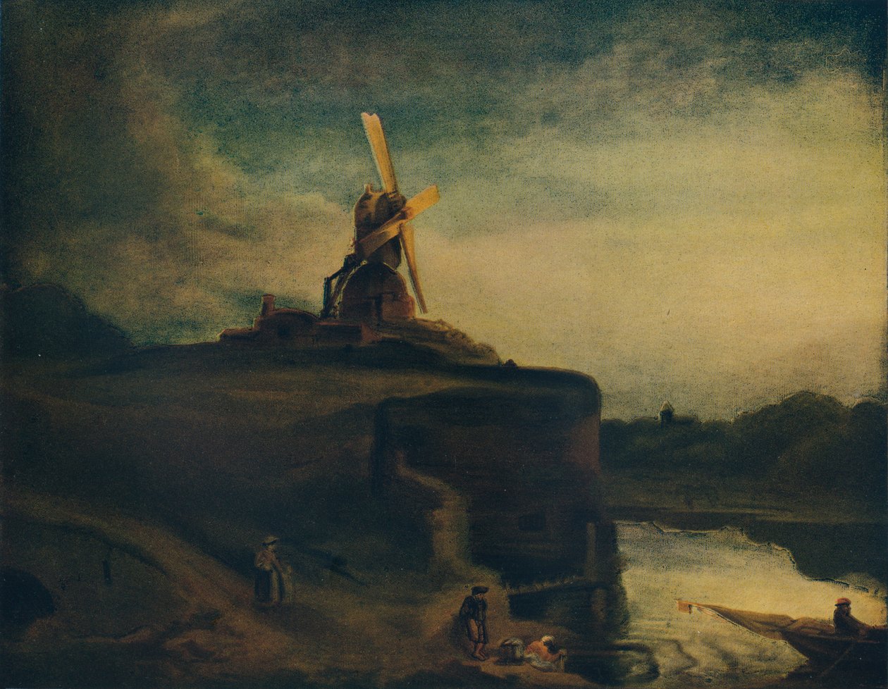 Den gamle mølle, 1800-tallet, 1913 af John Sell Cotman