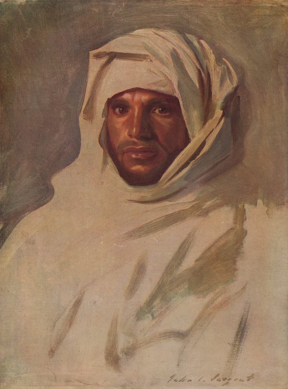 En beduin-araber, c1891, c1915 af John Singer Sargent