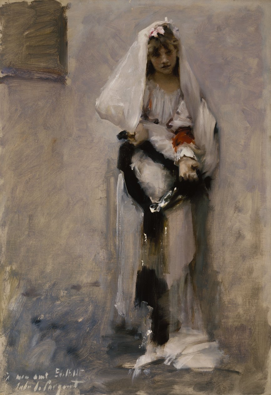 En parisisk tiggerpige af John Singer Sargent