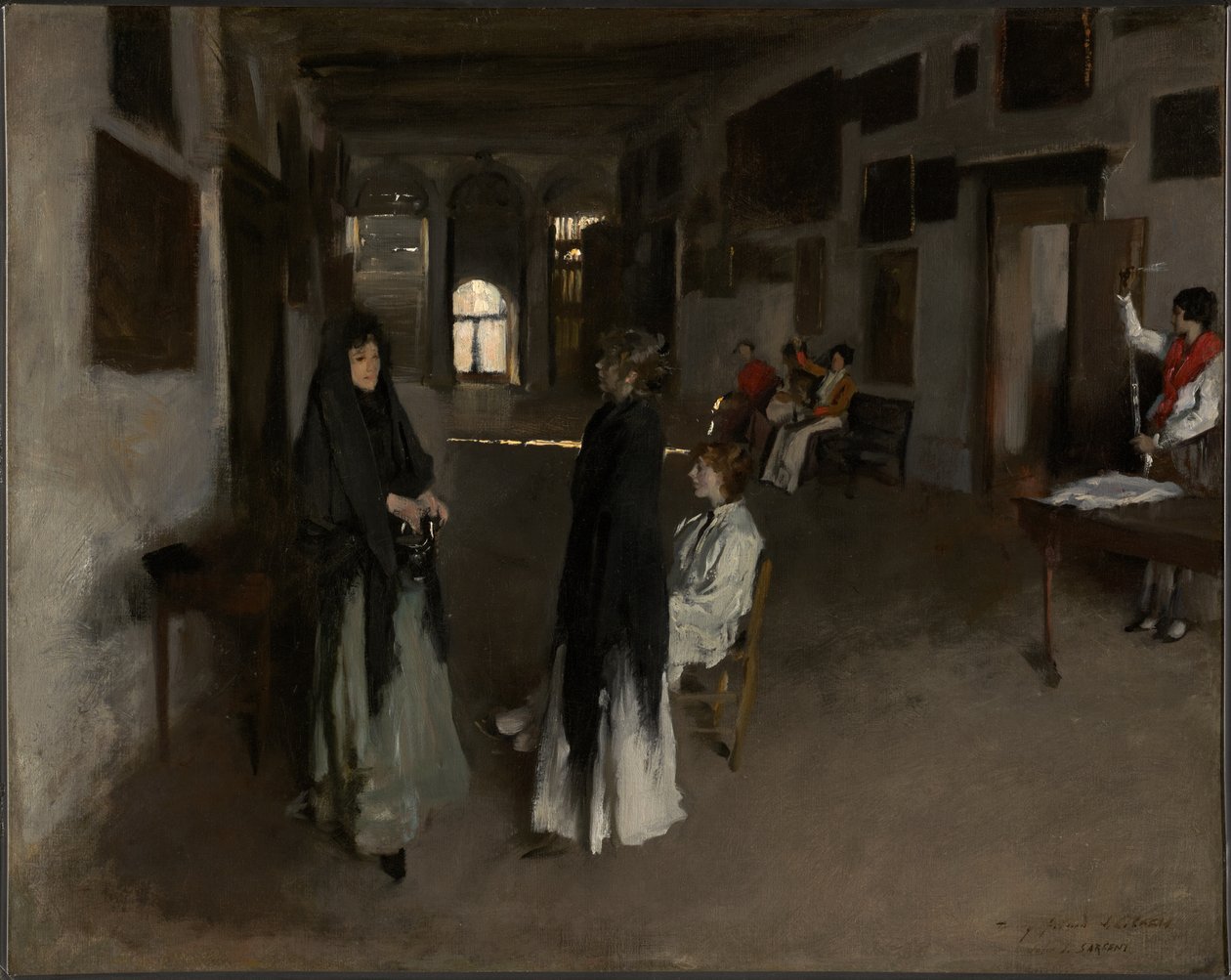 Et venetiansk interiør af John Singer Sargent