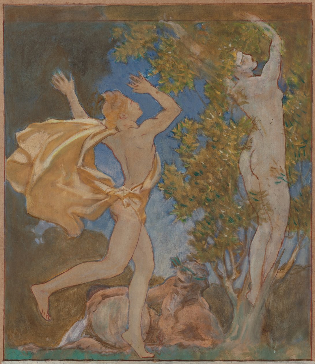 Apollo og Daphne af John Singer Sargent