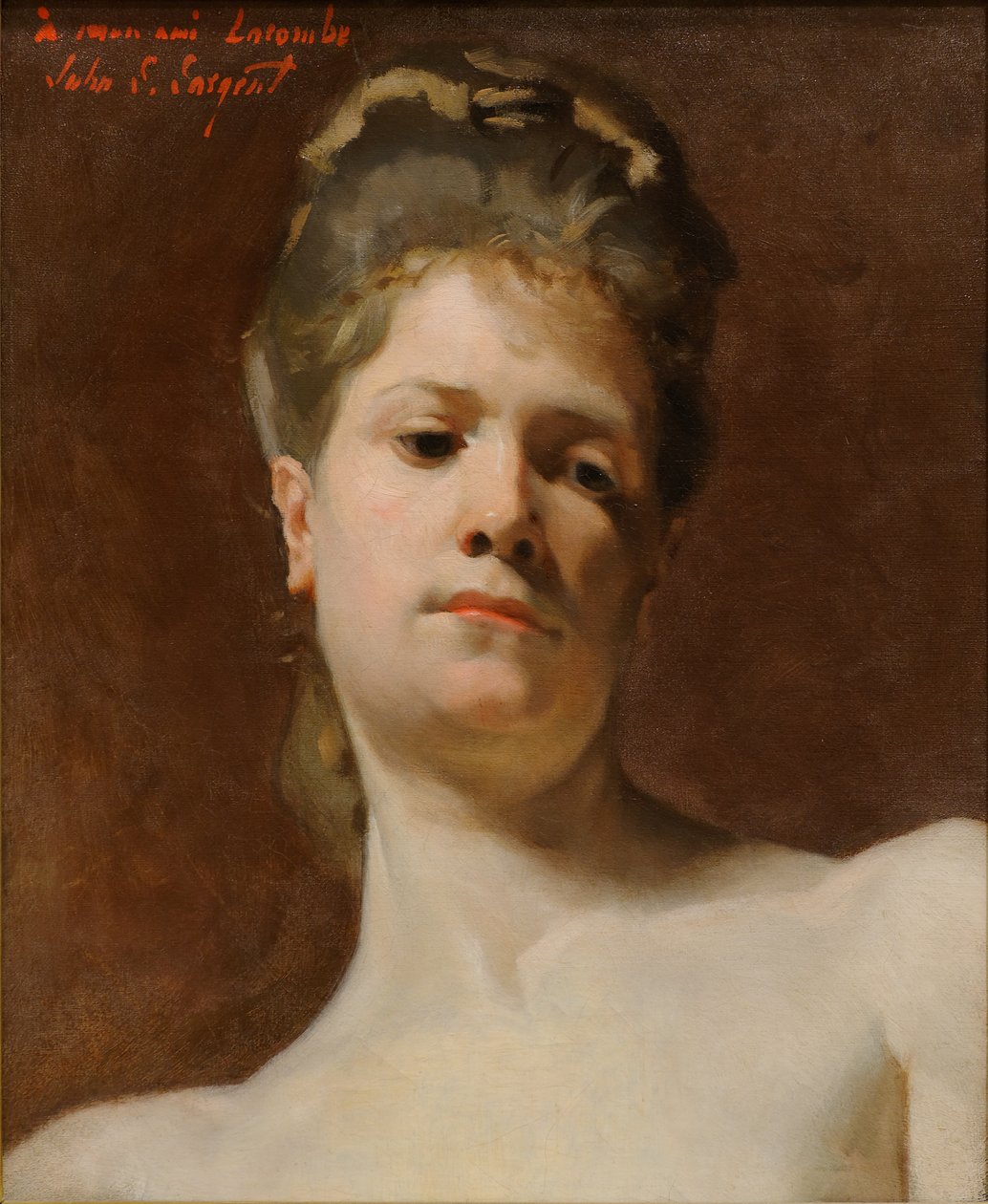 Blond model, ca. 1877 (olie på lærred) af John Singer Sargent