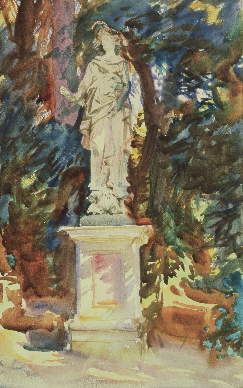 Boboli, 1907 af John Singer Sargent