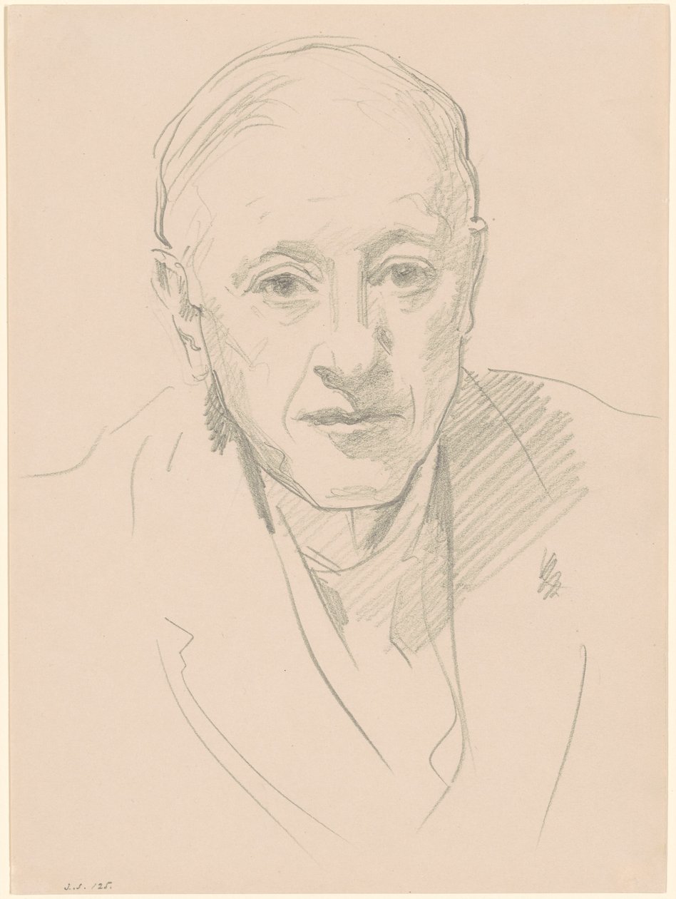 Buste af en mand af John Singer Sargent