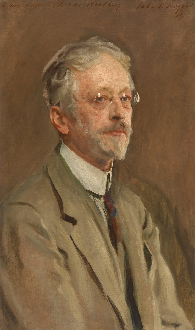 Charles Herbert Woodbury, 1921. af John Singer Sargent