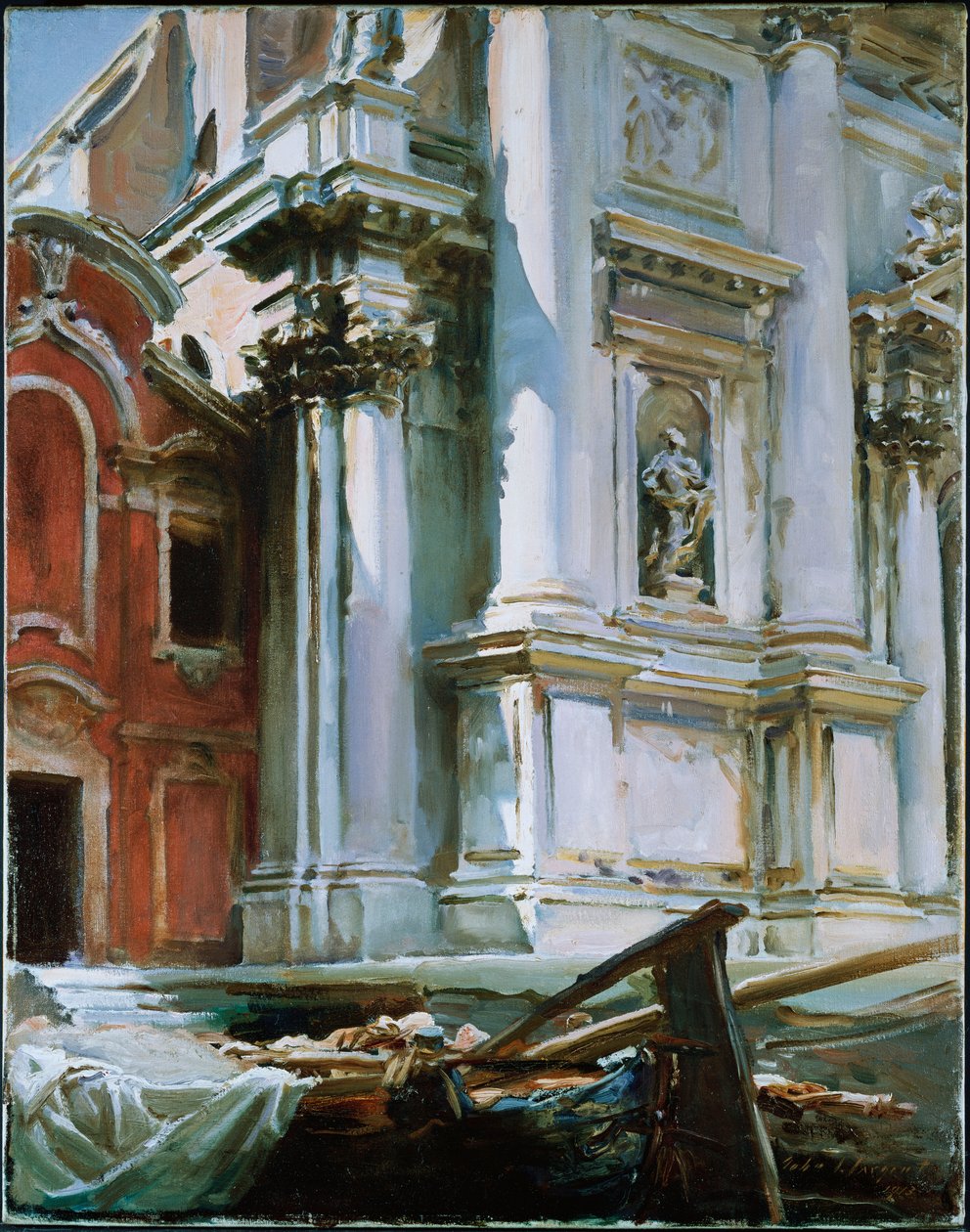 St. Stae-kirken, Venedig, 1913 af John Singer Sargent