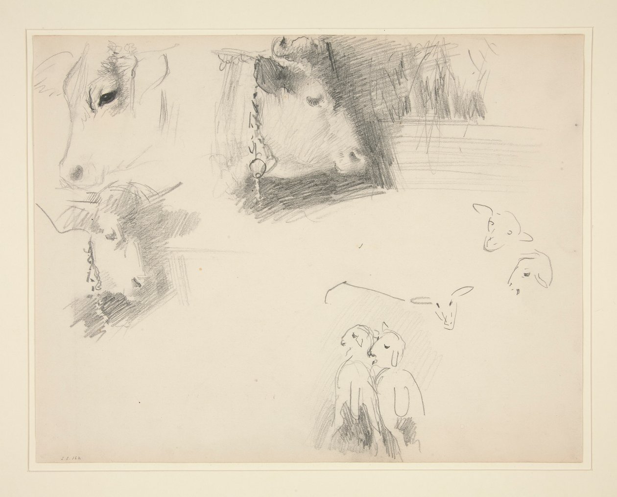 Køer og får af John Singer Sargent