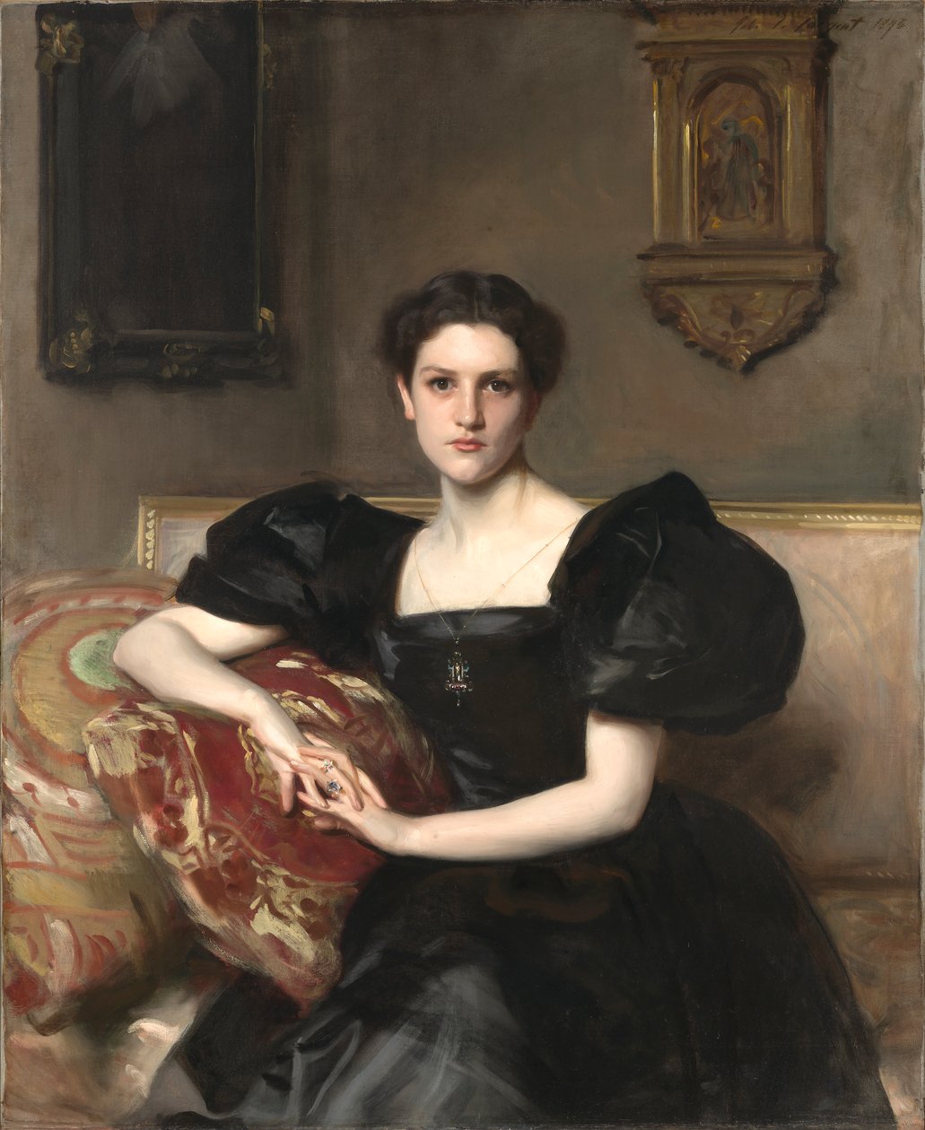 Elizabeth Winthrop Chanler Mrs. John Jay Chapman, 1893. af John Singer Sargent