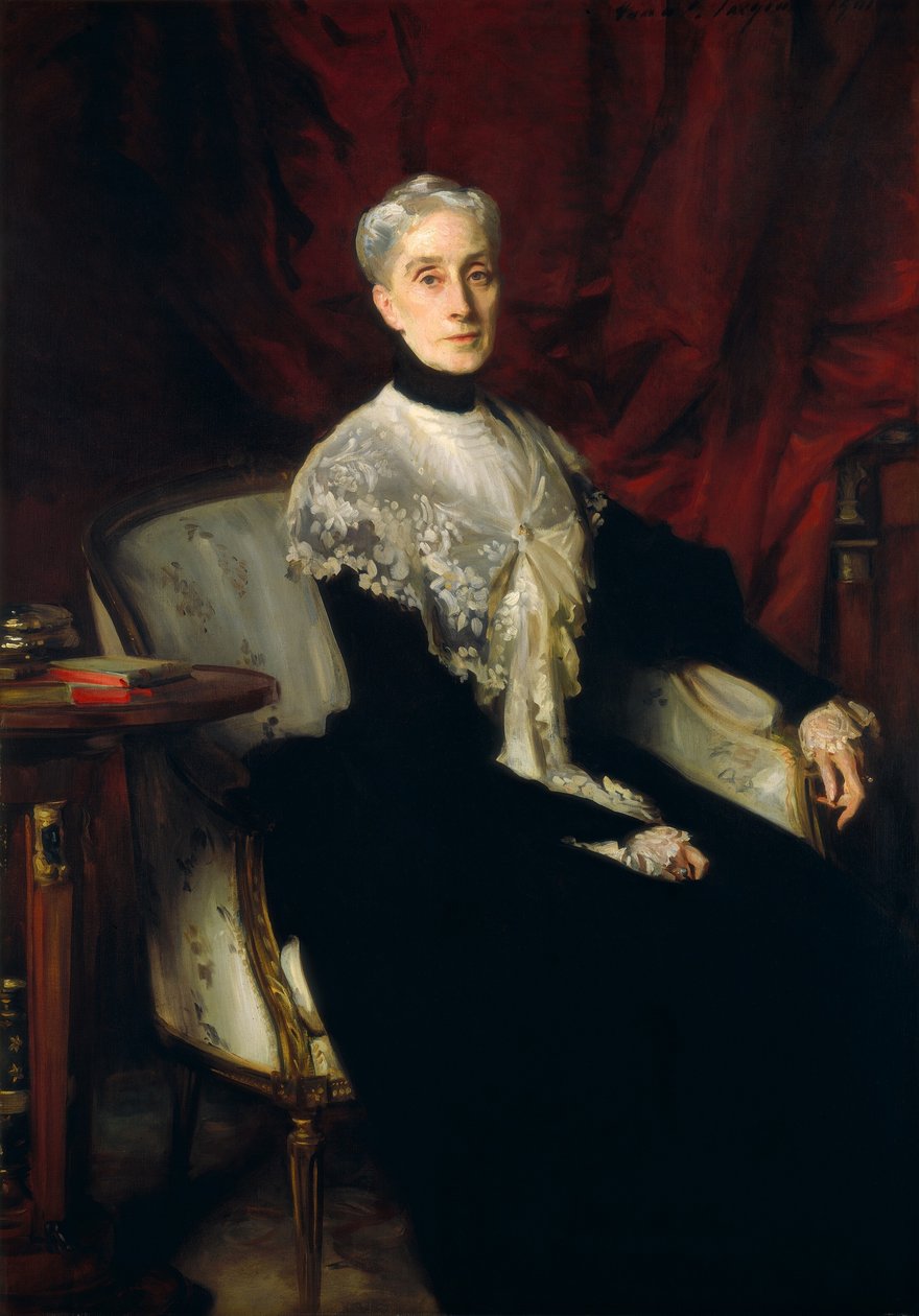 Ellen Peabody Endicott (Mrs. William Crowninshield Endicott) af John Singer Sargent